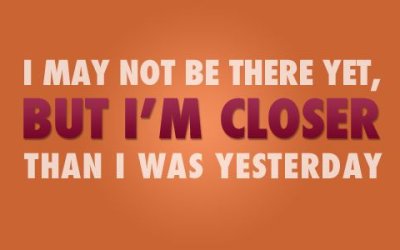 Remember the Progress